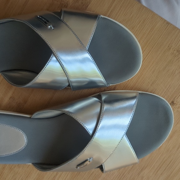 Cole Haan Augusta sandal CH Argento (silver) 8 - Picture 3 of 9